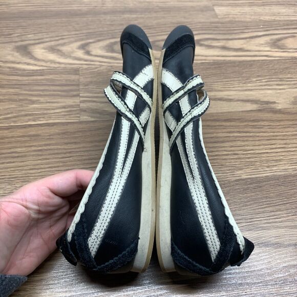 RARE Onitsuka Tiger Asics Ballet Flats Sneaker Mary Jane Style Women Size 9 - Picture 4 of 16